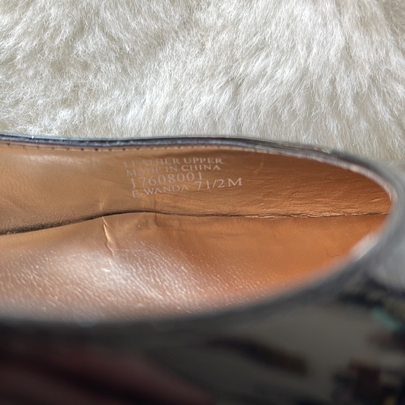 Étienne Aigner patent leather Kitty wedges - Picture 3 of 6